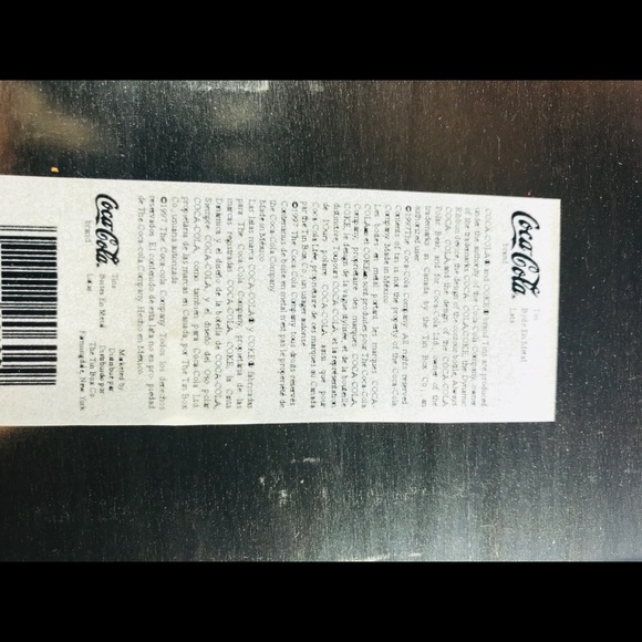 Baller Coca Cola Polar Bear Holiday Vintage Collector Tin Nostalgia 90s Kid Gift - Picture 9 of 10